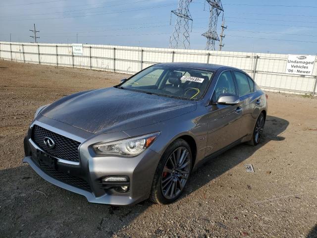 JN1FV7AR1HM870235 - 2017 INFINITI Q50 RED SP GRAY photo 2