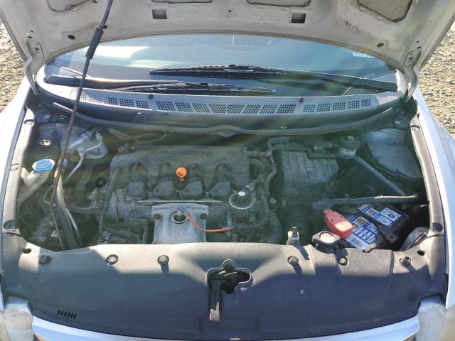 2HGFA16689H306334 - 2009 HONDA CIVIC LX-S ვერცხლისფერი ფოტო 7