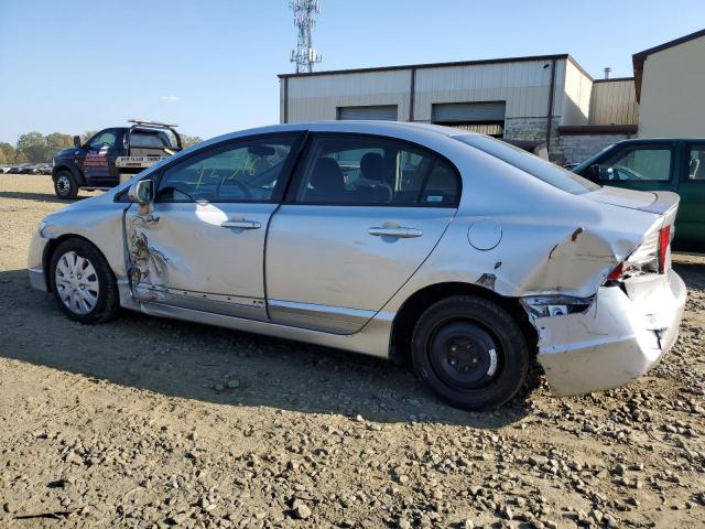 2HGFA16689H306334 - 2009 HONDA CIVIC LX-S ვერცხლისფერი ფოტო 9