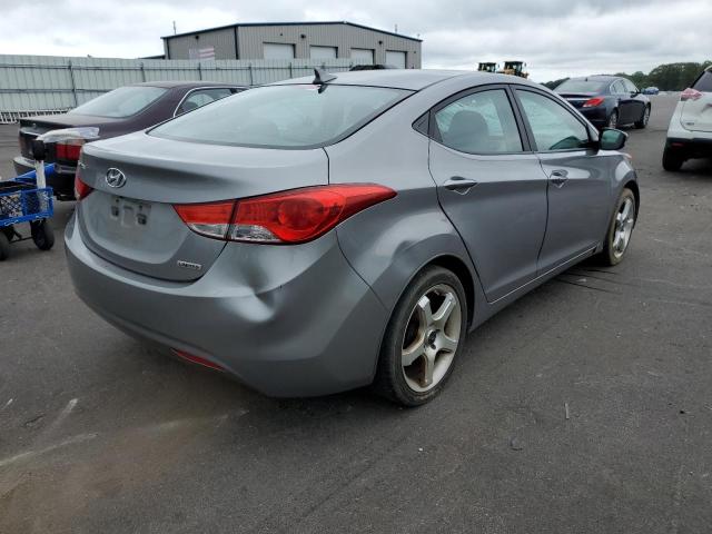 KMHDH4AE9CU288198 - 2012 HYUNDAI ELANTRA GL SILVER photo 4