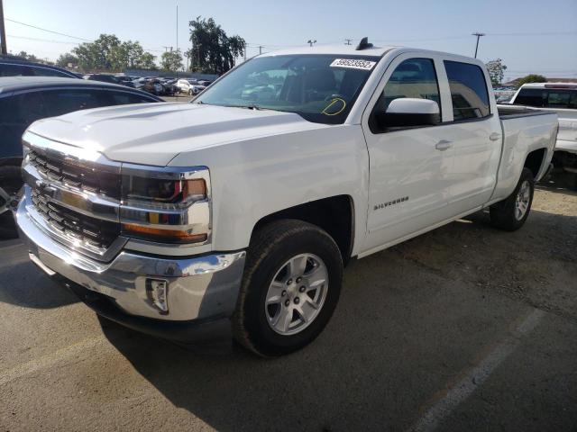 1GCUKREC6JF205842 - 2018 CHEVROLET SILVERADO WHITE photo 2