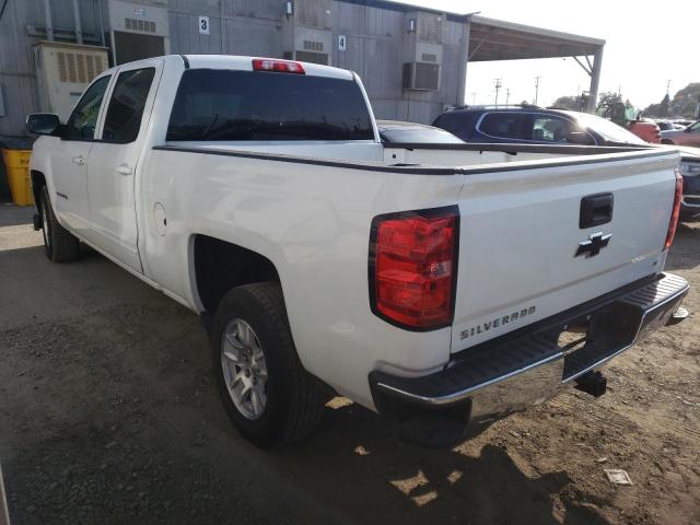 1GCUKREC6JF205842 - 2018 CHEVROLET SILVERADO WHITE photo 3