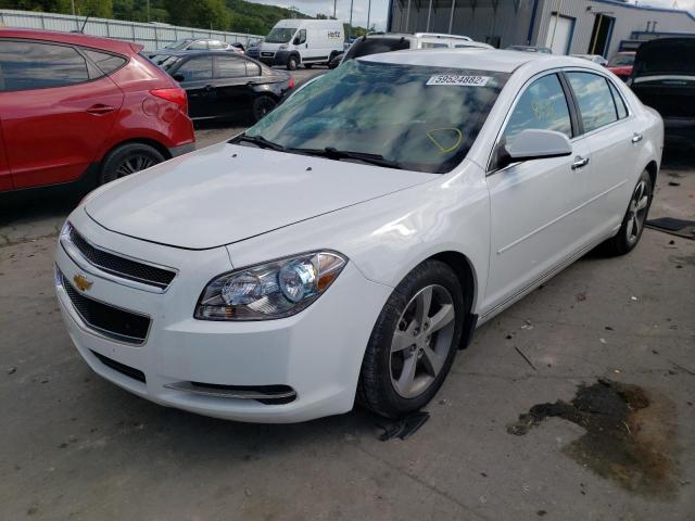 1G1ZC5E0XCF321784 - 2012 CHEVROLET MALIBU 1LT Ağ foto 2