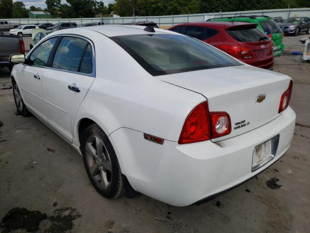 1G1ZC5E0XCF321784 - 2012 CHEVROLET MALIBU 1LT Ağ foto 3