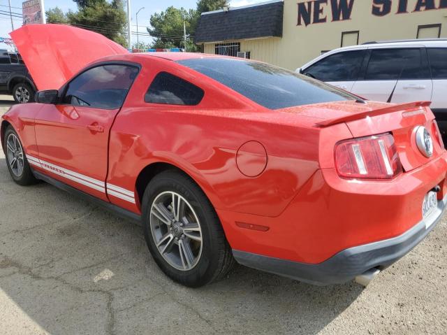 1ZVBP8AM5B5144036 - 2011 FORD MUSTANG RED photo 3