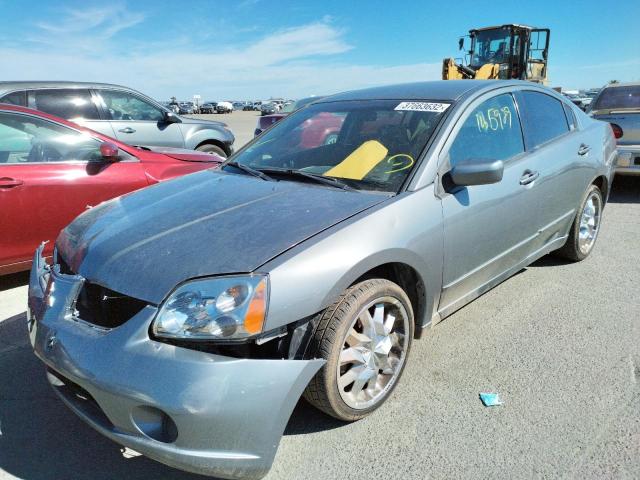 4A3AB36S56E051592 - 2006 MITSUBISHI GALANT GRAY photo 2