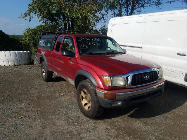 5TEWM72N84Z457340 - 2004 TOYOTA TACOMA XTR RED photo 1