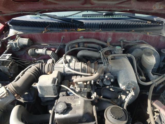 5TEWM72N84Z457340 - 2004 TOYOTA TACOMA XTR RED photo 7