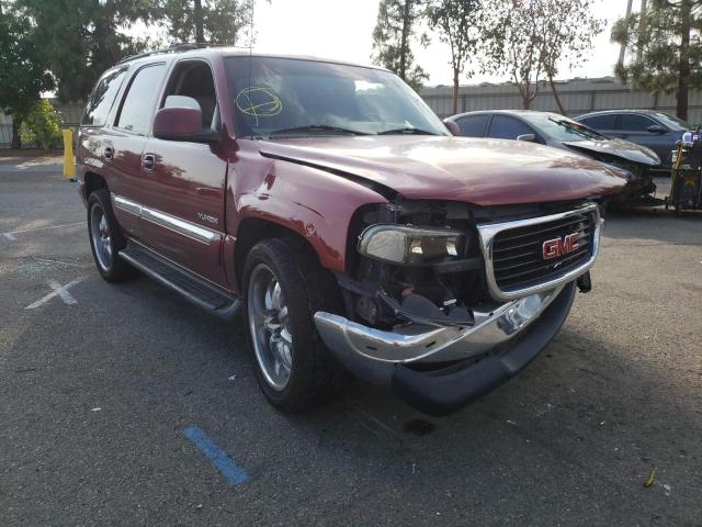 1GKEK13TX2R158599 - 2002 GMC YUKON RED photo 1