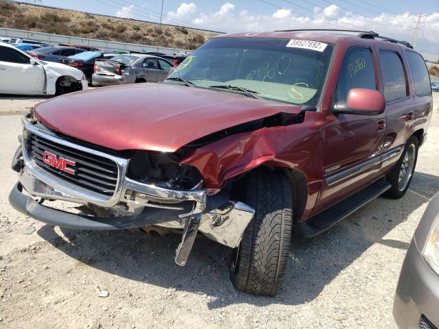 1GKEK13TX2R158599 - 2002 GMC YUKON RED photo 2