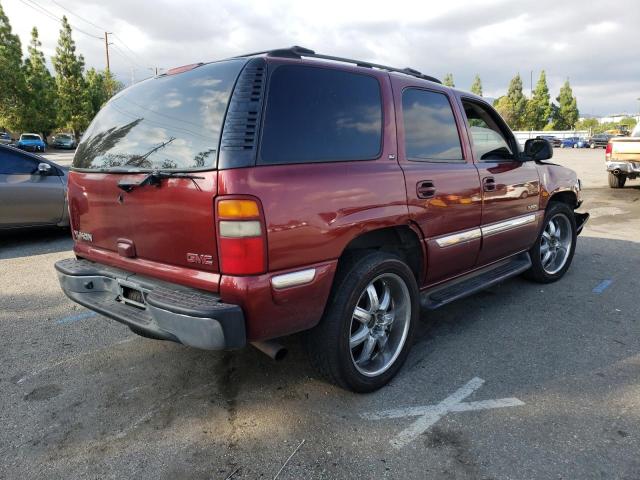 1GKEK13TX2R158599 - 2002 GMC YUKON RED photo 4