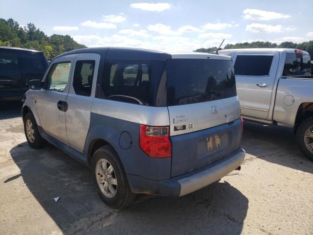 5J6YH18686L006219 - 2006 HONDA ELEMENT EX SILVER photo 3