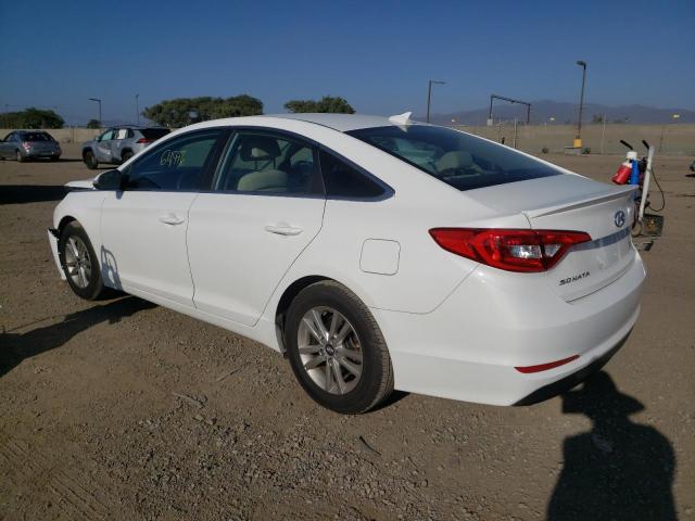 5NPE24AA7GH410855 - 2016 HYUNDAI SONATA ECO WHITE photo 3