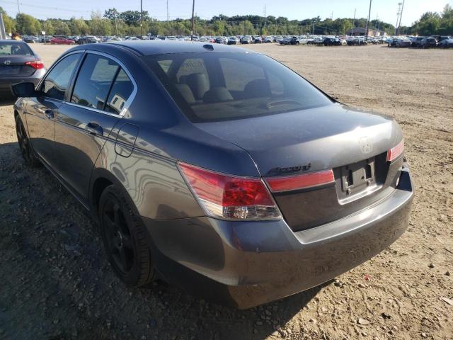 1HGCP2F83BA059981 - 2011 HONDA ACCORD EXL GRAY photo 3