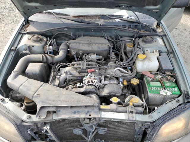 4S3BH675837628941 - 2003 SUBARU LEGACY OUT GREEN photo 7