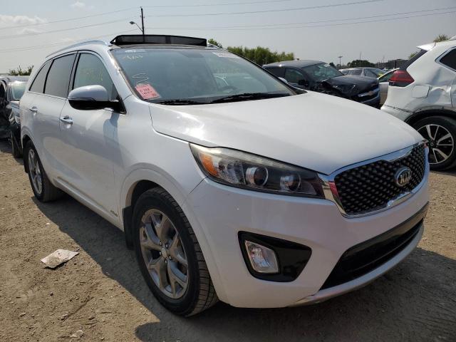 5XYPKDA50GG018772 - 2016 KIA SORENTO SX WHITE photo 1