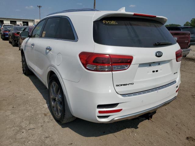 5XYPKDA50GG018772 - 2016 KIA SORENTO SX WHITE photo 3