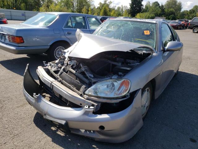 JHMZE13523T000430 - 2003 HONDA INSIGHT SILVER photo 2