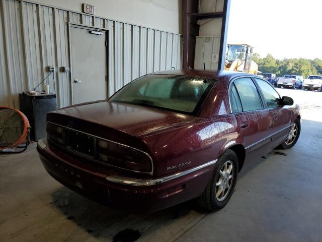 1G4CW54K414203774 - 2001 BUICK PARK AVENU BURGUNDY photo 4