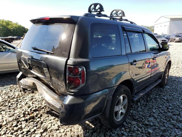 2HKYF18476H538320 - 2006 HONDA PILOT GRAY photo 4