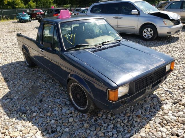 1V1ZZZ17ZCV078281 - 1982 VOLKSWAGEN RABBIT TRU BLUE photo 1