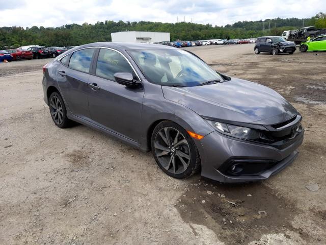 2HGFC2F85LH505141 - 2020 HONDA CIVIC SPOR GRAY photo 1