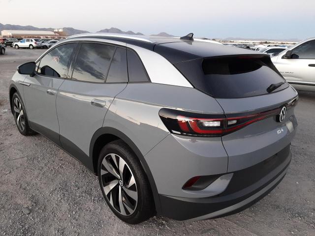 WVGKMPE27MP061001 - 2021 VOLKSWAGEN ID.4 PRO S ნაცრისფერი ფოტო 3