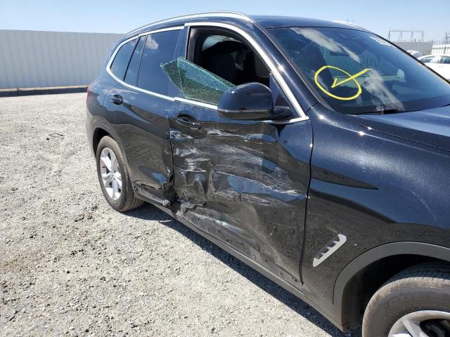 5UXTR7C56KLR51287 - 2019 BMW X3 SDRIVE3 BLACK photo 9