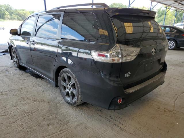 5TDXK3DC8GS742281 - 2016 TOYOTA SIENNA SE BLACK photo 3