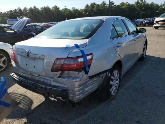 4T1BE46K47U137533 - 2007 TOYOTA CAMRY CE SILVER photo 4