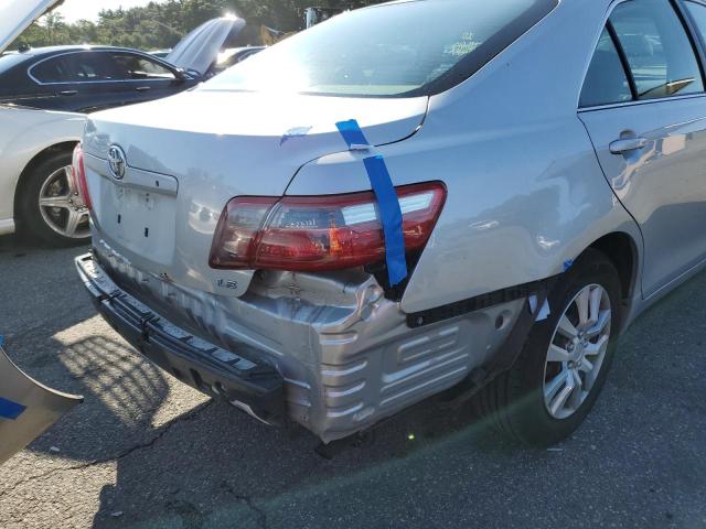 4T1BE46K47U137533 - 2007 TOYOTA CAMRY CE SILVER photo 9