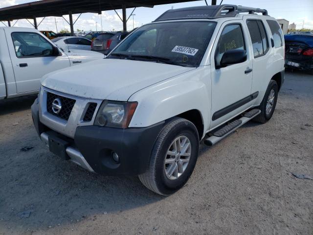 5N1AN0NU6EN815570 - 2014 NISSAN XTERRA X WHITE photo 2