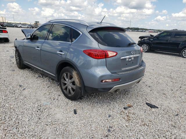 JN1BJ0RP9GM231930 - 2016 INFINITI QX50 BLUE photo 3