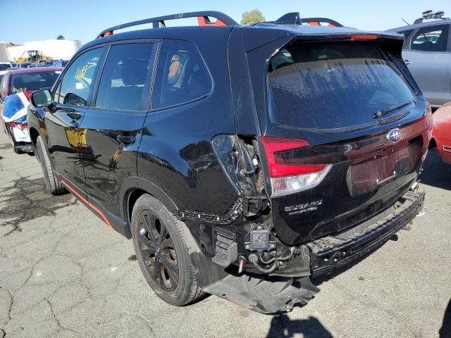 JF2SKAPCXKH517174 - 2019 SUBARU FORESTER S BLACK photo 3