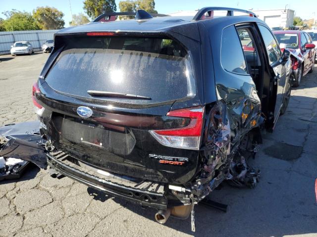 JF2SKAPCXKH517174 - 2019 SUBARU FORESTER S BLACK photo 4