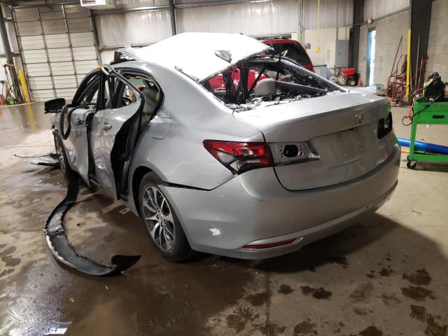 19UUB1F39HA003120 - 2017 ACURA TLX Gümüş fotoğraf 3