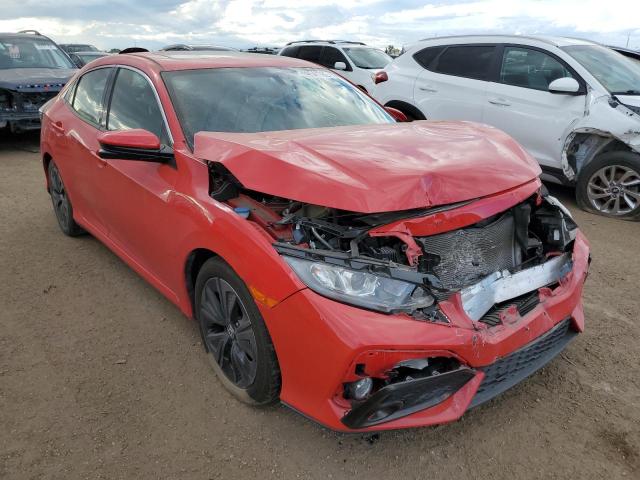 SHHFK7H77HU410904 - 2017 HONDA CIVIC EXL أحمر صورة 1