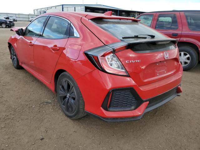 SHHFK7H77HU410904 - 2017 HONDA CIVIC EXL أحمر صورة 3