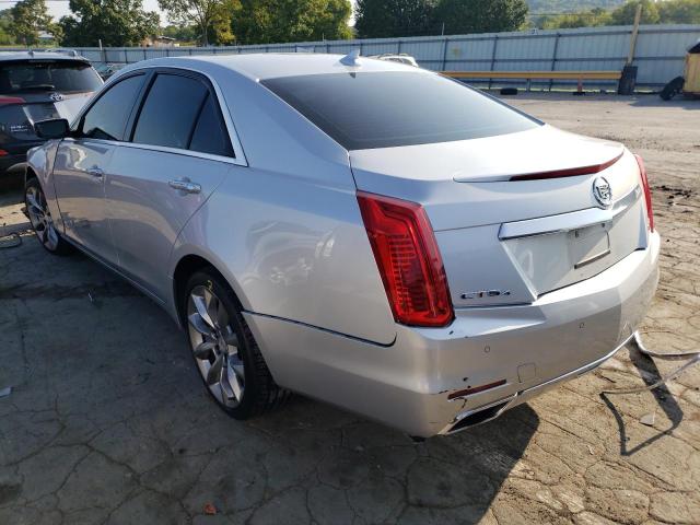 1G6AY5SX0E0157266 - 2014 CADILLAC CTS PERFOR SILVER photo 3