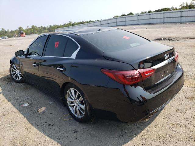 JN1CV7AP4JM400045 - 2018 INFINITI Q50 PURE BLACK photo 3