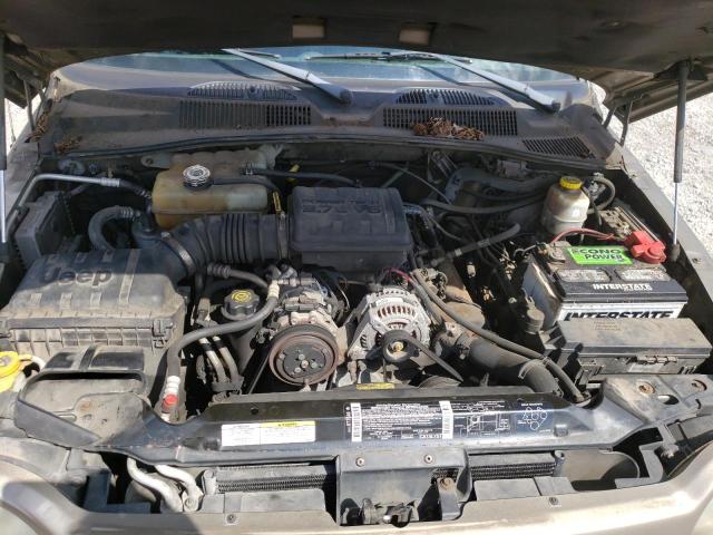 1J4GL48K43W576673 - 2003 JEEP LIBERTY SP GOLD photo 7