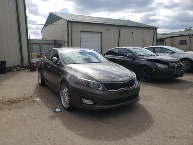 5XXGN4A73FG372426 - 2015 KIA OPTIMA EX GRAY photo 1