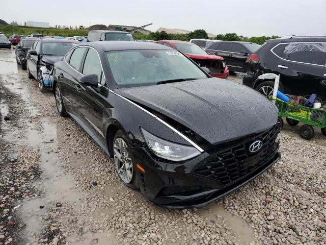 KMHL64JA6MA147820 - 2021 HYUNDAI SONATA SEL BLACK photo 1