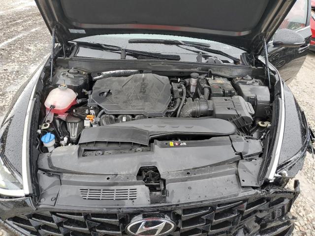 KMHL64JA6MA147820 - 2021 HYUNDAI SONATA SEL BLACK photo 7