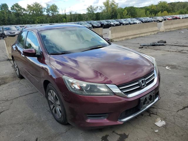 1HGCR2F35DA276028 - 2013 HONDA ACCORD LX BURGUNDY photo 1