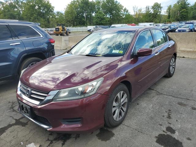 1HGCR2F35DA276028 - 2013 HONDA ACCORD LX BURGUNDY photo 2