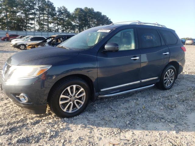 5N1AR2MM0FC706360 - 2015 NISSAN PATHFINDER BLUE photo 9