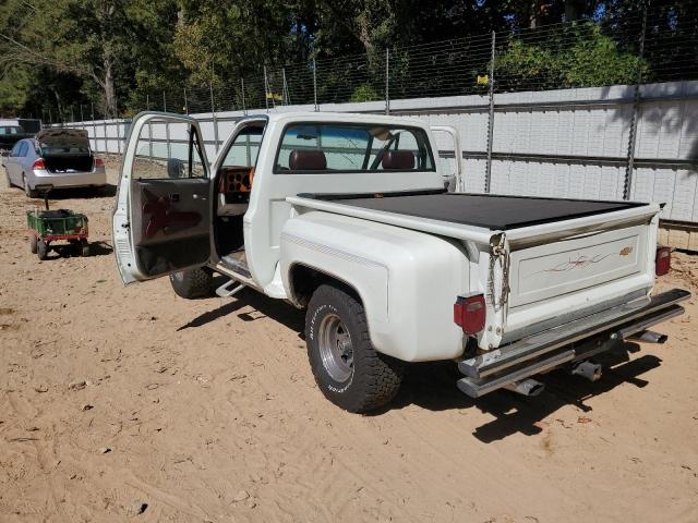 1GCDR14H2HF372817 - 1987 CHEVROLET R10 WHITE photo 3