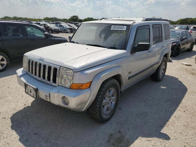 1J8HH48P37C655226 - 2007 JEEP COMMANDER ვერცხლისფერი ფოტო 2