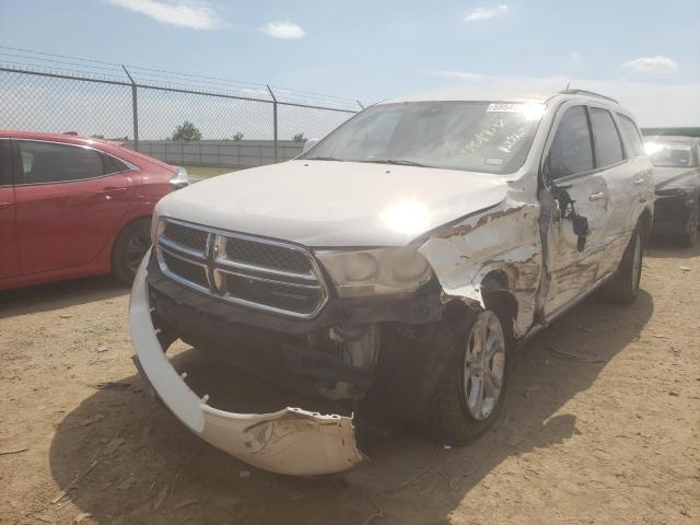 1C4RDHDG5CC108862 - 2012 DODGE DURANGO CR WHITE photo 2